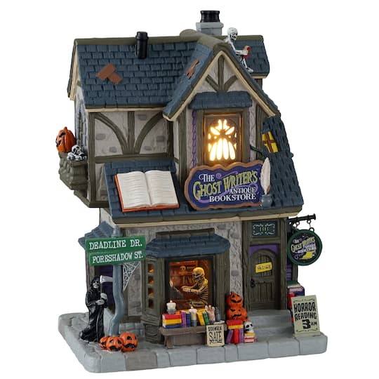 Lemax® Spooky Town® The Ghost Writer's Antique Bookstore Michaels